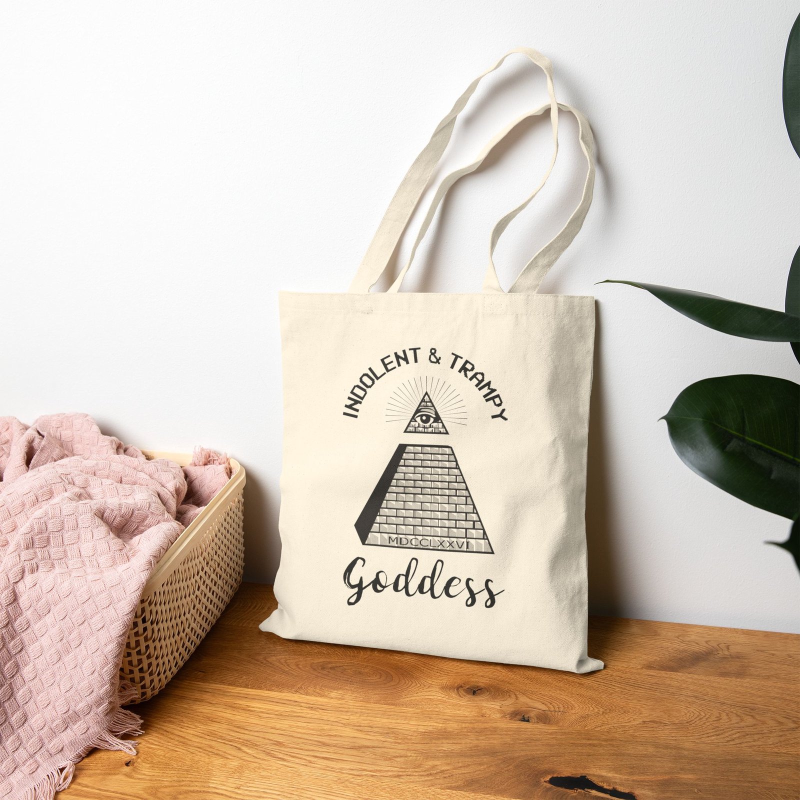 Episode 13: Indolent & Trampy Goddess Tote Bag