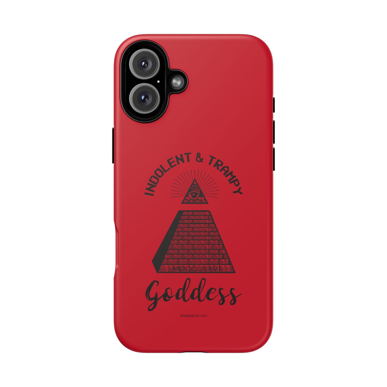 Episode 13: Indolent & Trampy Goddess iPhone Case - Image 2